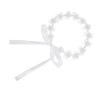 PLAFOPE Elegant Bridal Headband Flowers Crystal Decor for Wedding Bridal Hair Circle Flowers