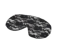 PLAFOPE Elegant Flower Compress Eye Adjustable Sleep Blindfold for Night Nap Travel Car Office