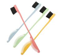 PLAFOPE Eyebrow Brush 4-in-1 Set Brush Comb for Daily Makeup Present for Birthday Christmas New Year