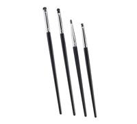PLAFOPE Eyeliner Brush Set 4pcs Small Fine Precision Eyeliner Brushes for Women Professional Eye Makeup Tools