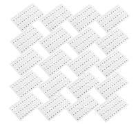 PLAFOPE Fake Beauty Spot Stickers 20pcs 5.7x9.7cm Black Dot Temporary Makeup Decals for Halloween Masquerade Party Pranks and Facial Decoration