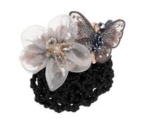 PLAFOPE Fashionable Mesh Hair Bun Cover Women's Hair Clip Bun Net for Bank Service Accessories for Professional Occasions