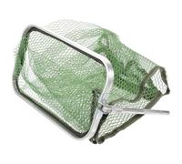 PLAFOPE Fishing and Net Design with Mesh Folding Drawstring Fish Large Alloy Rim, Rectangular Nylon Storage Net for Prevents Fish Escaping Outdoor and Saltwater Use