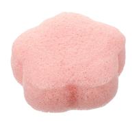 PLAFOPE Flower Shape Facial Sponge for Face Washing and Exfoliating Gentle Plant Based Lightweight and Portable Face Cleaning Tool for Women Cute Cartoon Design Skincare Accessory