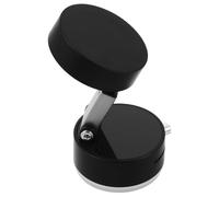 PLAFOPE Foldable Vacuum Magnetic Phone Holder Rotatable Suction Cup Mount for Car Navigation Handsfree Calling Compatible with All Smartphones for Smooth Surfaces