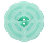 PLAFOPE Food-grade Silicone DIY Sausage Mold Silicone Hot Dog Mold Flexible round Sausage Making Safe for Microwave Use Green for Home Kitchen and Hotel