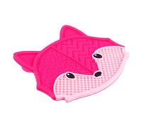 PLAFOPE Fox Cleansing Makeup Pads Silicone Makeup Brush Cleaner Suction Cup Cleaning Mat Use in Bathroom