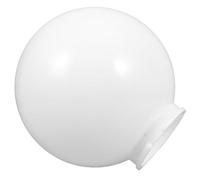 PLAFOPE Globe Lamp Shade Acrylic Replacement Post Ball, White Light Cover for Home Indoor Outdoor Decoration, 20CM