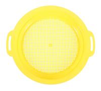 PLAFOPE Gold Sieve Pan with Bag Lightweight Mining Sifting Tool for Beach Prospecting Sand Gravel Filter Efficient Multi-purpose Panning Accessory for Enthusiasts