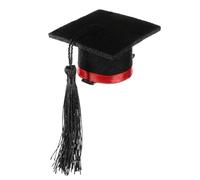 PLAFOPE Graduation Hat Hair Clip for Women Cute Mini Doctoral Cap Hairpin with Tassel for Graduation Parties Birthdays and Festivals Easy to Use Secure Fit for Various Hairstyles