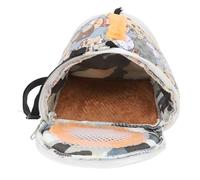 PLAFOPE Hamster Carrier Bag Featuring Detachable Shoulder Strap and Hand Carry Belt Large Capacity with Good Airflow and Visibility, Dual-purpose Design for Gerbil and Chipmunk Travelling