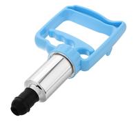 PLAFOPE Handheld Suction Cupping Tool with Adjustable Vacuum Pump for Body Massage Therapy Ergonomic Manual Pump Compatible with Various Cupping Detachable and Easy to Silver Handle