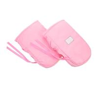 PLAFOPE Handlebar Gloves Motorcycle Winter Warm Gloves 1 Pair Oxford Cloth Pink Protecting Hands from Cold for Cycling