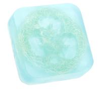 PLAFOPE Handmade Loofah Soap Bar 100G Exfoliating Bath and Face Soap with Natural Loofah for Refreshing Skin Care and Gentle Scrubbing