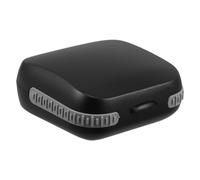 PLAFOPE Hearing Aid Case Hearing Aids Carrying Case Abs Rubber Compact Hard Organizer Ultralightweight Impact Resistance Black Home Daily Use Seniors