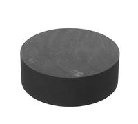 PLAFOPE High Purity Conductive Graphite Electrode Disc Circular Pad for Metal Melting Casting Industrial Furnaces High Temperature Resistant Anticorrosion Graphite Block
