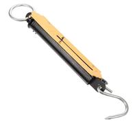 PLAFOPE Hook Tool Vertical 25kg Scale Hanging with Portable Mechanical Spring, Easy to Operate Aluminium Alloy Handheld and Weighing for Kitchen Shop Use
