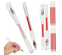 PLAFOPE -in-one Tattooing Pen Tool 4 Pcs Skin Marking Pens for Eyebrow Mapping and Surgery Positioning