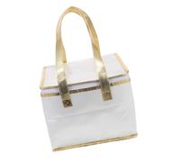 PLAFOPE Insulated Food Bag for Cakes and Pizza Portable Thermal Carrying Pouch for Picnics Grocery Shopping Catering and Travel Capacity Design