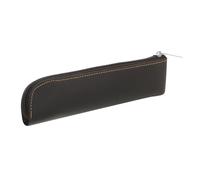 PLAFOPE Insulin Pen Bag Black Crafted from PU Leather with Practical Storage Suitable for Writing Instruments at Home Office and Business Use