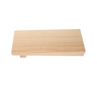 PLAFOPE Japanese Style Wooden Sushi Serving Platter Tray with Rectangular Elongated Design, Easy to Clean Surface Treatment for Serving Snack Appetizer or Kitchen Charcuterie