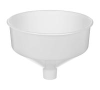 PLAFOPE Large Plastic Wine and Oil Funnel for Liquid Transfer Food Grade Multi-purpose Funnel with Wide Mouth for Beer Soy Sauce and Beverage Filling for Household Use