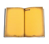 PLAFOPE Leather Journal Book Dragon Embossment School Notebook for Boys and Simple Design Portable Schedule Planner