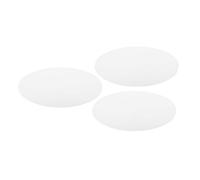 PLAFOPE LED Light Diffuser Cover Optimal Light Diffusion Round 3pcs Acrylic 6.5 Inch Diameter and Easy Installation for Ceiling Lamp Shades for Decorative and Interior Lighting