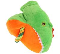 PLAFOPE Light Green Animal Shape Glove Squeaky Dog for Puppy and Dog Interactive Play Cotton Material Pet Chew to Avoid Scratch Suitable for Pet Playing