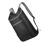 PLAFOPE Lightweight Outdoor Backpack for Day Hikes and Camping, Packable | Polyester Build, Black Finish, Organised Storage, Keeps Gear Dry, for Cyclists and College Students
