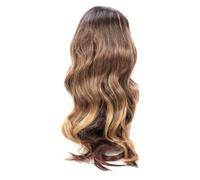 PLAFOPE Long Curly Synthetic Wig with Net Medium Part Women’s Cosplay Hair Extension Heat Resistant Fiber for Party and Daily Use