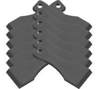 PLAFOPE Lottery Scraper Tools for Friends Who like Lottery Tickets 20pcs Lightweight Scraper with Hole for Chain Random Color for Ticket and Sticker Scratching