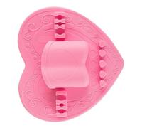 PLAFOPE Makeup Brush Holder Cleaning Mat Silicone Brush Rack Wall-mounted Drying Holder Random Color