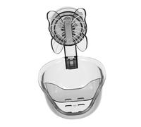 PLAFOPE Makeup Pad Storage Organizer Wall-mounted Cosmetic Storage Box for No Drilling Puff Holder Compact and Design for Beauty Tools and Toiletries Space-saving