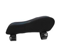 PLAFOPE Memory Foam Gel Office Chair Armrest Cushion with Non-Slip Cover Ergonomic Elbow Support Pad for Gaming Desk Wheelchair Black Versatile Comfort for Work and Relaxation