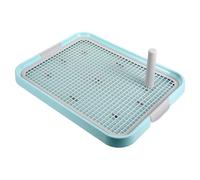 PLAFOPE Mesh Dog Toilet Pet Train Accessory Prevents Feet from Getting Stuck Wear Resistance Plastic Two-layer Structure Detachable Grid Design for Office Kitchen Small and Medium Dogs