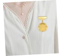 PLAFOPE Metal Medal Badge Pin Zinc Alloy Honor Brooch for Students Soldiers Costume Versatile Award Display Accessory