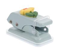 PLAFOPE Metal Plastic Single Hole Puncher for Paper Crafting Small Circle Punch Tool with Strong Penetration Handheld Lightweight Punch for DIY Scrapbook Office School Use