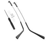 PLAFOPE Metal Replacement Temple for Glasses Arm Collision-Resistant Lightweight Pair Suitable for Eyeglasses Frame Repair and Reading Use