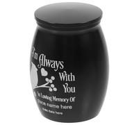 PLAFOPE Mini Keepsake Urn Small Bird Cremation Urn Good Seal Elegant Sl esign Permanent Resting Place for Parakeets and Small Birds