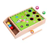 PLAFOPE Mini Pool Table for, Mini Billiard Table Game Set with Balls and Cues, Educational Family for and ’S Playroom