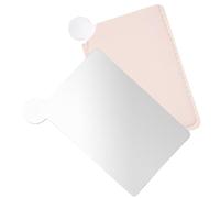 PLAFOPE Mini Stainless Steel Makeup Plate Cosmetic Mixing Tool Eye Shadow Pallet Assorted Color Easy to Use Makeup Testing Palette for The Go Application