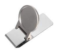 PLAFOPE Money Fixing Clamp Money Clip Silver Stainless Steel Smooth Clamp Storage Clip for Everyday Use