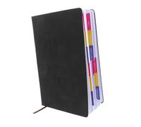 PLAFOPE Monthly Planner Soft Cover PU Notebook for Home Office Organizer with Full Monthly Views Weekly Pages Binding Rounded Corners White Paper Journal Diary