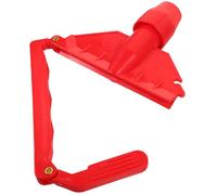 PLAFOPE Mop Head Clamp Clip Red Plastic Mop Making Part Detachable Replacement for Household Floor Cleaning Accessories