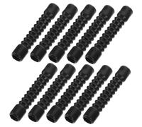 PLAFOPE Motor Dust Cover for Dirt Bike Motorcycle Brake Cable Protector 10pcs Rubber Material Fit 45x6mm