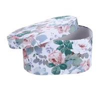PLAFOPE Multipurpose Polyester Boxes with Lid for Flower and Perfume Packaging, Delicate Romantic Style, Not Easy to Deform, for Valentine's Day Or Birthday Presents