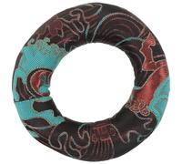 PLAFOPE Music Therapy Bowl Cushion for Nepali Singing Bowls round Cloth Mat that Absorbs Vibrations and Prevents Tipping for Meditation on Office Desks and Outdoor Lawns