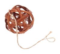 PLAFOPE Natural Wicker Rabbit Grass Rack Chew for Guinea Pigs and Chinchillas, Enhances Interaction and Promotes Natural Chewing Behaviour, Small Animal for Pet Owners