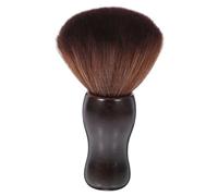PLAFOPE Neck Duster Hairdressing Brush for Barbers Soft Bristle Hair Cutting Cleaning Brush with Stand Reusable Salon Styling Tool for Beard and Hair Removal